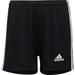 adidas Girls Squadra 21 Soccer Shorts (Black L)