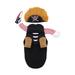 Zawou 2024 Spring Savings Funny Dog Cats Costumes Pet Halloween Christmas Cosplay Dress Adorable Pet Costume Animals Fleece Hoodie Warm Outfits Clothes Gift for Dog Cat