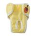Duklien Pet Clothes Dog Sanitary Pantie Suspender Physiological Pants Pet Underwear Jumpsuit Comfort Reusable Doggy Yellow Xl