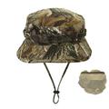 Gongxipen Camouflage Boonie Hat Ripstop Bucket Hat with Chin Strap for Sports Hunting Fishing Sun Protection (Deadwood Camouflage 60 Yardï¼‰