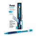 Pentel Quicker Clicker Automatic Pencil 0.5mm Lead Size Transparent Blue Barrel Box of 12 (PD345T-C)