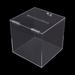 Modern Acrylic Donation Box New Acrylic Donation & Ballot Box with Lock Clear Storage Container 12
