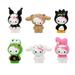 6Pcs/set Sanrio Figuren Doll 5cm Hello Kitty action figure Cake decoration model desktop toy car decoration Children s gifts