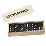 28Pcs Wood Domino Blocks Kits Domino Board Games Travel Funny Table Game Domino Toys For Kid Children Educational Toys Gifts as pics