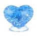 FloHua Baby Toys kids Toys Clearance Valentine s Day Heart Shaped Crystal Puzzle Funny Model Toy Gifts for Women Gifts for Kids