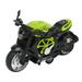 Highly Simulation Motorbike Model Toy for Kids Alloy Motorbike Pull-Back Vehicle Toy for Child Intellectual Toy Gift Set[Green]