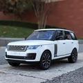 1/32 Range Rover Sports SUV Alloy Metal Car Model Diecasts Off-road Vehicles Car Model Sound and Light Collection Kids Toys Gift White