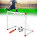 Football Goal for Kids Post Net Football Goal Post Net Football Goal Portable Football Net Goals Post for Indoor Outdoor Soccer Sport Games Mini Training Practice Set Kids Toy