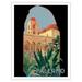 Palermo Sicily (Sicilia) Italy - Vintage Travel Poster c.1920 - Fine Art Matte Paper Print (Unframed) 20x26in