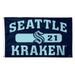 WinCraft Seattle Kraken 3 x 5 Single-Sided Franchise Establishment Deluxe Flag