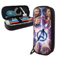 The Avengers Pencil Case Big Capacity Pen Pouch for Boys Girls Kids Large Storage Durable Pen Bag Box for School College Office Extra Roomy Pencil Organizer Bag 8x3.5x1.5 Inch