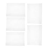 5 Pcs Price Display Board Shelves Acrylic Label Holders Shelf Tag Stand Transparent Sticker