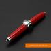 Baocc Pen on Sale Pen with Led Light Creative Students Decompress Luminous Office Writing To Reduce Stress and Anxiety Fingertip Rotating Metal Ballpoint Pen Tools Red