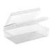 Back to School Savings! Outoloxit Bilayer Plastic Pencil Box Large Capacity Pencil Boxes Clear Boxes with Snap-tight Lid Stackable Design and Stylish Office Supplies Storage Organizer Box Clear