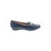 Victoria K Flats: Blue Print Shoes - Women's Size 9 - Almond Toe