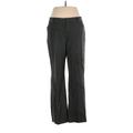 Talbots Dress Pants - High Rise Boot Cut Trouser: Gray Bottoms - Women's Size 12 Plus