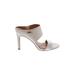 Calvin Klein Mule/Clog: Ivory Shoes - Women's Size 6 - Open Toe