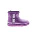 Ugg Australia Ankle Boots: Purple Shoes - Women's Size 6