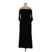 Badgley Mischka Cocktail Dress: Black Dresses - Women's Size 16 Petite