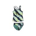 Athleta Two Piece Swimsuit: Green Sporting & Activewear - Kids Girl's Size 6