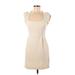 French Connection Casual Dress - Mini: Ivory Dresses - Women's Size 8