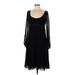 Anne Klein Casual Dress: Black Dresses - Women's Size 8