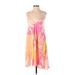 Lilly Pulitzer Casual Dress - Slip dress: Pink Tropical Dresses - Women's Size Small