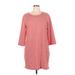 T by Talbots Casual Dress: Red Dresses - Women's Size X-Large