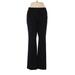 White House Black Market Dress Pants - High Rise Boot Cut Boot Cut: Black Bottoms - Women's Size 6 Petite