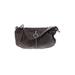 Via Spiga Leather Shoulder Bag: Gray Bags