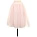 Cinderella by LC Lauren Conrad Casual Skirt: Pink Solid Bottoms - Women's Size X-Small