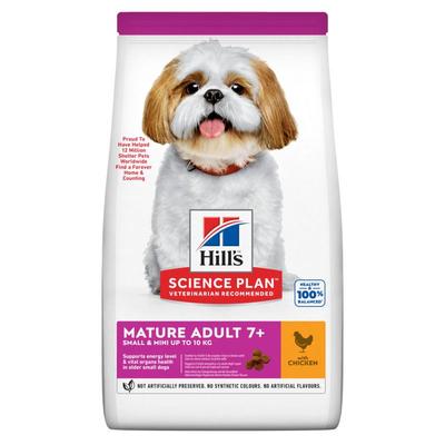 Hill's Science Plan Canine Mature Adult Small & Mini Dog 1,5 kg Pellets Image