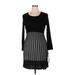 Calvin Klein Cocktail Dress - Sweater Dress: Black Dresses - New - Women's Size X-Large