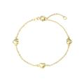 amor - Armband für Damen, Gold 375 | Herz Armbänder & Armreife