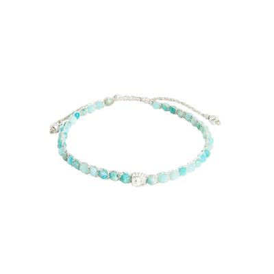 Samapura Amazonit Armband aus Südafrika | Silber Faden 16 Damen Image