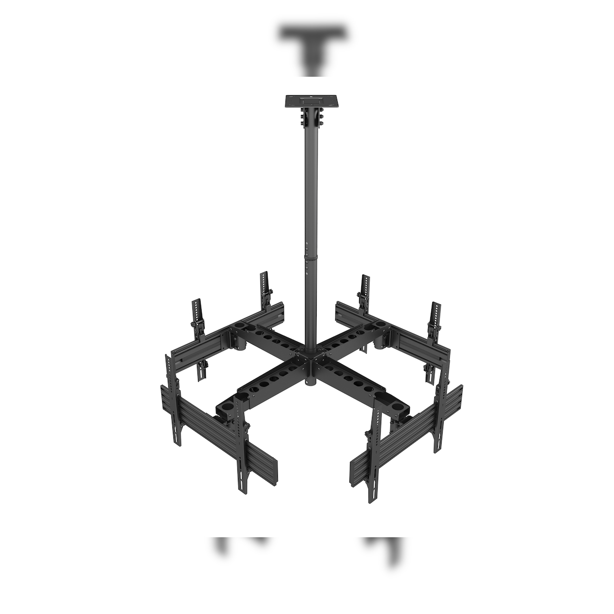 Equip 650372 Halterung für Schilderdisplays 165,1 cm (65") Schwarz Image