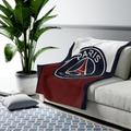 Psg Saint Paris-Germain France Navy Velveteen Plush Blanket| Soccer Football Fan | Famous Team Gift Idea