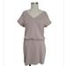 Kate Spade Dresses | Kate Spade Saturday Short Sleeve Knit Mini Dress Size M Casual Preppy Coastal | Color: Tan | Size: M