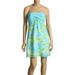 Lilly Pulitzer Dresses | Lilly Pulitzer Gators Alley Strapless Dress | Color: Blue/Green | Size: S
