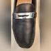 Coach Shoes | Coach Black Leather Flats Size 9 1/2 B. | Color: Black | Size: 9.5