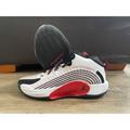 Nike Shoes | Nike Jordan Jumpman 2021 White Black University Red Men’s Sz 17 Cq4021-100 | Color: Black/Red | Size: 17