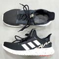 Adidas Shoes | Adidas Kaptir 2.0 Shoes Men's Size 7.5 Black Cloth Mesh Sneakers Slip On Gy3674 | Color: Black/White | Size: 7.5
