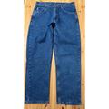 Carhartt Jeans | Carhartt Mens B155 Dst Fleece Lined Jean Size 34 | Color: Blue | Size: 34