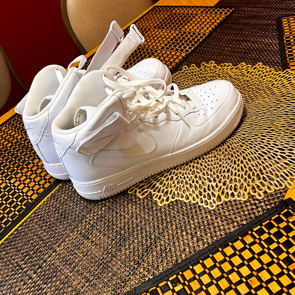 Nike Shoes | Used Nike Air Force 1. Af 1- 82 | Color: White | Size: 13