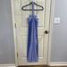 Nine West Dresses | Halter Maxi Dress Petite | Color: Blue | Size: Xsp