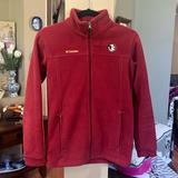 Columbia Jackets & Coats | Ladies/Girls Fsu Columbia Full Zip Fleece Jacket | Color: Red | Size: S/Xs