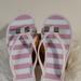 Coach Shoes | Coach Landon Iconic Logo Pvc Jelly Bow Thong Flip Flops | Color: Pink/White | Size: 6