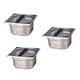 MAGICLULU 3pcs Box Mini Coffee Grind Bin Espresso Ground Coffee Container for Coffee Ground Coffee Knock Bucket Coffee Ground Container Coffee Knock Bin Coffee Knocker Italian Coffee Machine