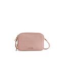 Stina Mini Croc Camera Bag Mid-pink