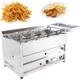 Countertop Gas Fryer - Commercial Gas Deep Fryer With Temperature Control, Stainless Steel Tanks, Large Capacity Tank, Freestanding Deep Fat Fryer (Style3)